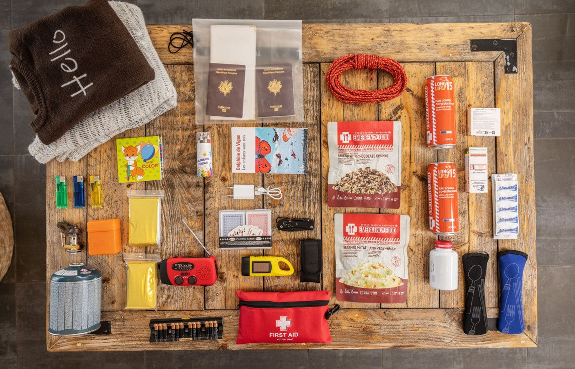 Sac de survie complet : check-list pour 1 ou 2 personnes