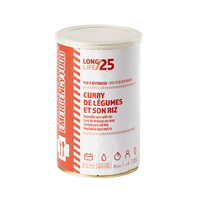 Curry de légumes et son riz - 500g - DDM 25 ans