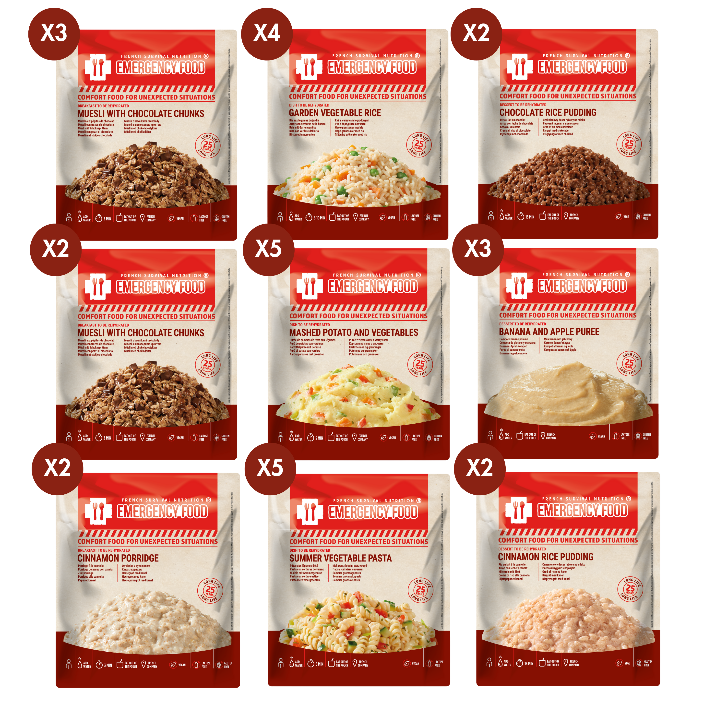 Pack 7 jours - Végan