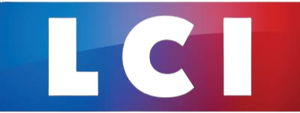 Logo de LCI (La Chaîne Info), chaîne d’information en continu du groupe TF1, couvrant actualités nationales et internationales.