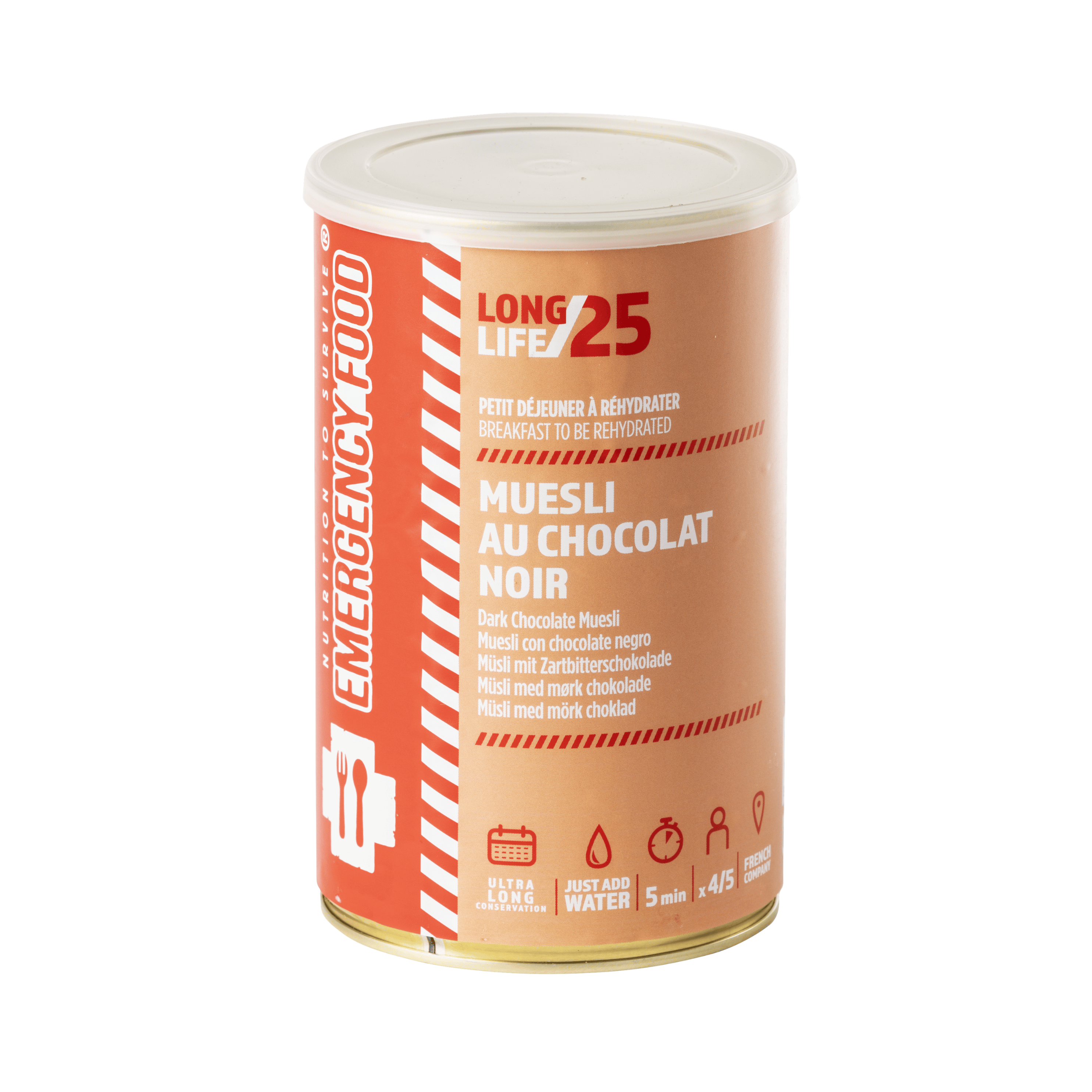 Muesli au chocolat noir - 500g - DDM 25 ans