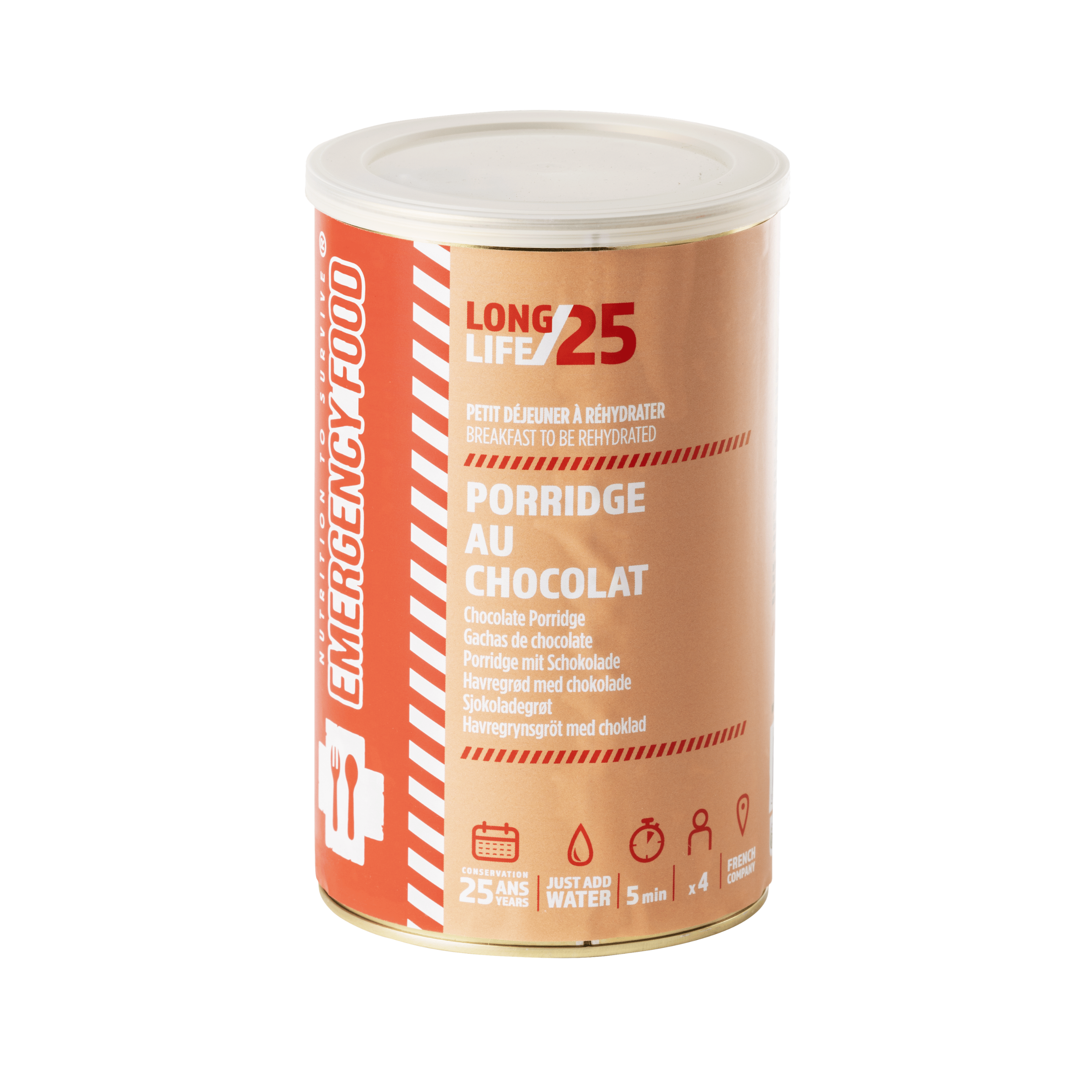 Porridge au chocolat - 500g - DDM 25 ans