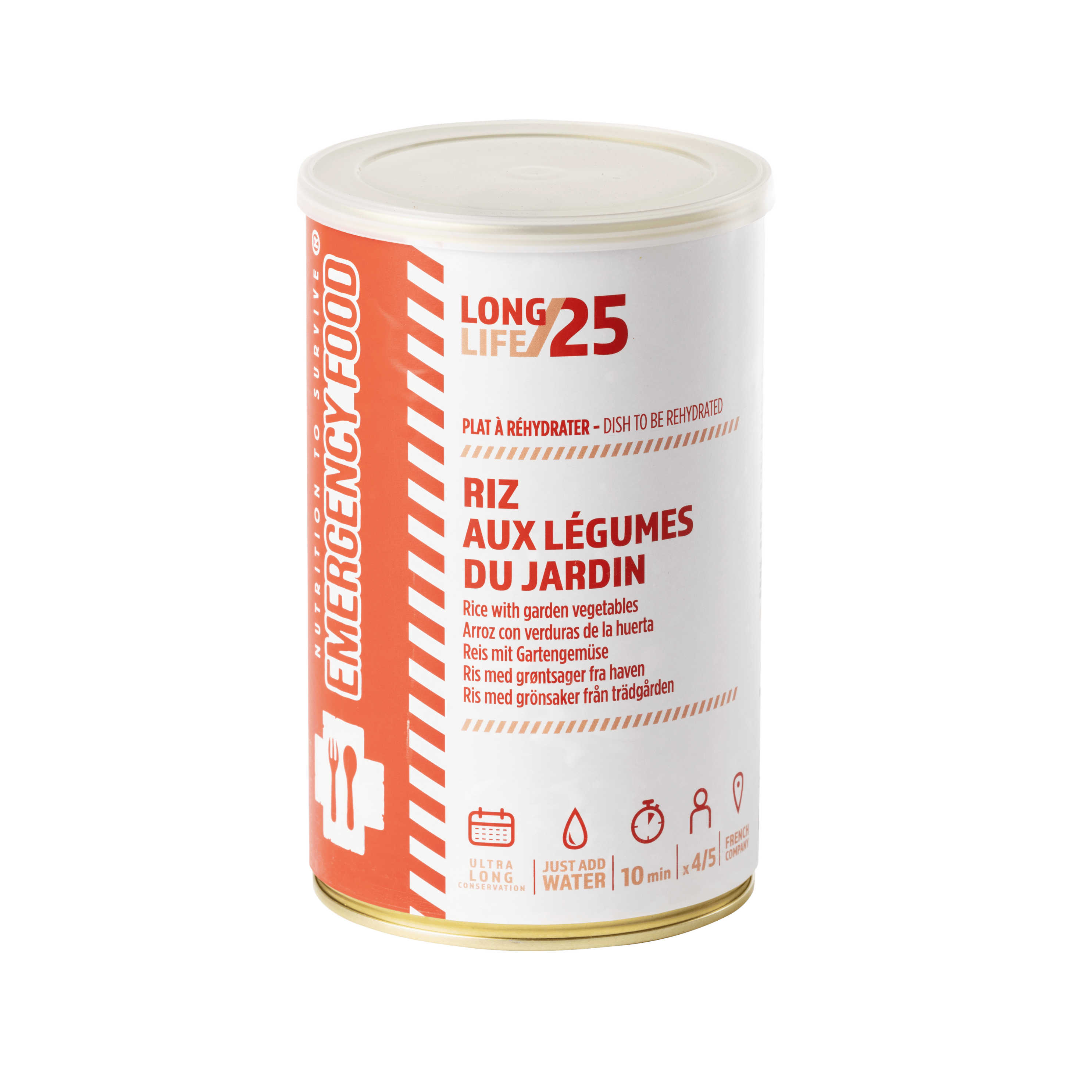 Riz aux légumes du jardin - 500g - DDM 25 ans