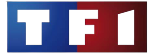 Logo de TF1, chaîne généraliste du groupe TF1, offrant actualités, divertissements, séries et émissions variées pour tous les publics.