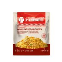 Riz long et poulet à l'indienne - 150g -  DDM 25 ans